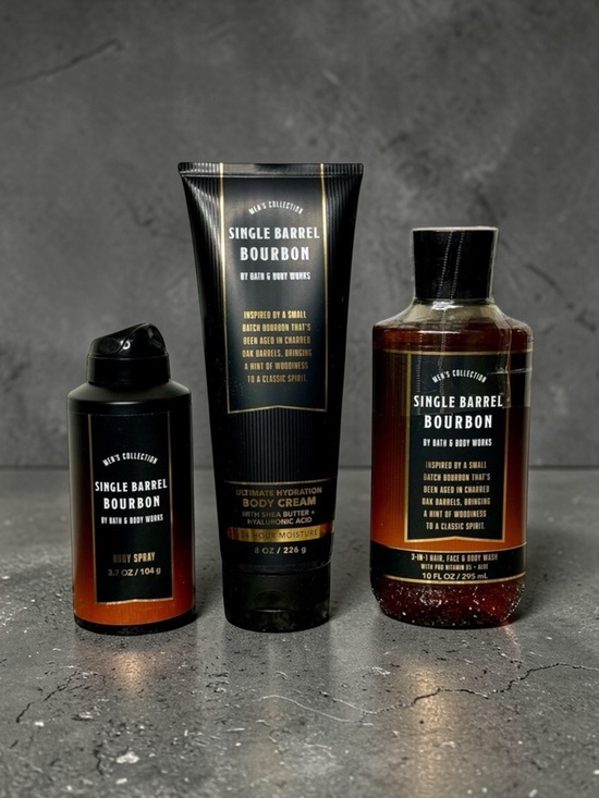 Bath & Body Works Other - Bath & Body Works Men’s Collection Body Care Gift Set Single Barrel Bourbon NWT